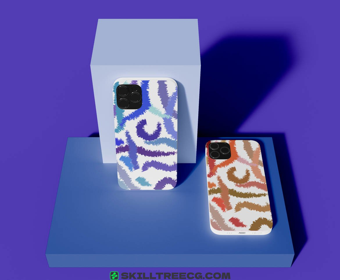 图片[3]-Smartphone Cases Mockup（080240）-技能树